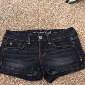 American Eagle blue jean shorts!